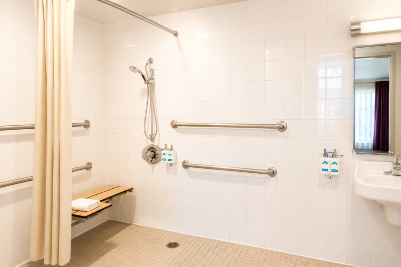 Accessible Roll in shower