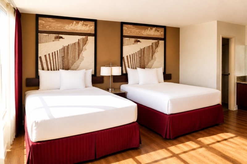 Image of new queen queen room overall